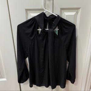 Collective Concepts linly twist neck detail blouse